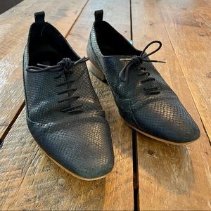 Zara | Black oxfords size 39